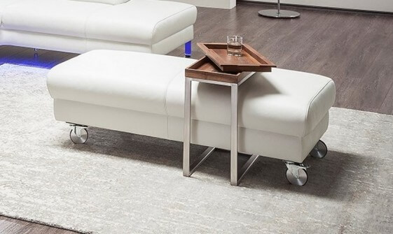 Petit Pouf Cuir Dreamline