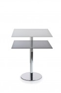 Table mange-debout réglable en hauteur INCOLLECTION carrée 79 X 79 cm