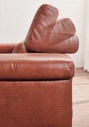 Canapé design 2 places DREAMLINE en cuir ou tissu