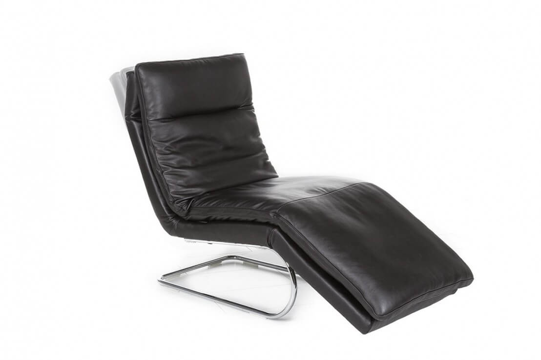 Chaise longue relax ABSOLUTE en cuir Chaise longue relax ABSOLUTE en cuir