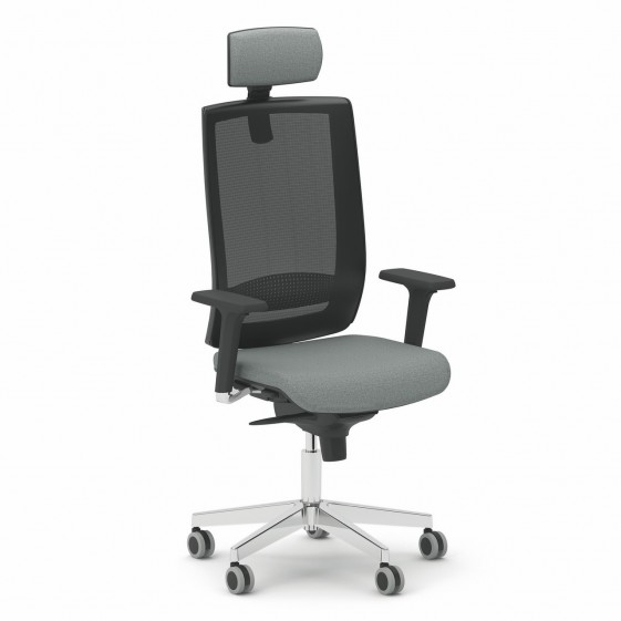 Fauteuil Bureau Appuie Tete Dossier Maille Office 385