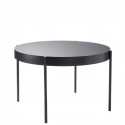 Table ronde SERIES 430 diamètre 120 cm blanche ou noire