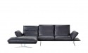 Canapé d’angle design AD.SENSO 3 places avec chaise longue ultra confort