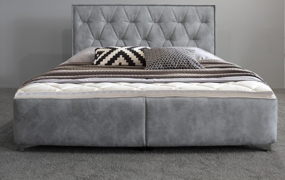 Lit double DOLCE.NOTTE 160 cm queen size cuir ou tissu ...