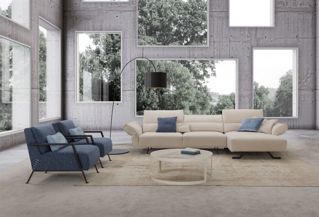 Pétit fauteuil cuir ou tissu LE.MARQUIS