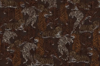 Papier peint tigres ARE YOU EXPERIENCED? LONDONART