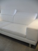 Canapé design appuis-tête 2 places cuir ou tissu BJBent