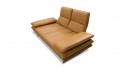 ALWIN.C canapé 2,5 places profondeur réglable, appuie-tête multi-positions, cuir ou tissu