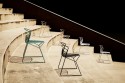 RIBELLE LUXY chaises extérieur en métal design, lot de 6