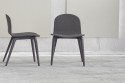 Blaine-R, ensemble 3 chaises & 3 fauteuils bois tapissé & design