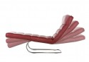 Chaise longue flexible cuir design CONTROLBODY cuir, 65 cm